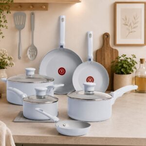 Conjunto de Panela Cerâmica Tefal